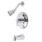Kingston Brass KB3631NDL Tub and Shower Faucet, Polished Chrome KB3631NDL - alternate 1